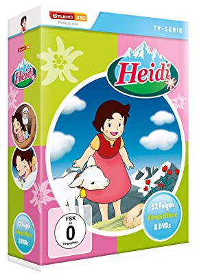 Heidi (Klassik) - TV-Serie Komplettbox [8 DVDs, Digital restauriert]