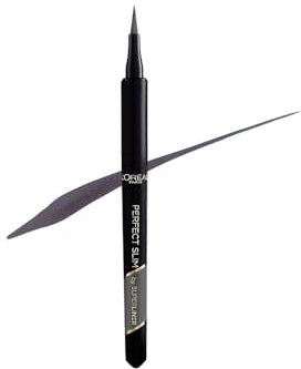 L'Oréal Make Up Designer Paris Super Liner Perfect Slim Eyeliner, Grigio