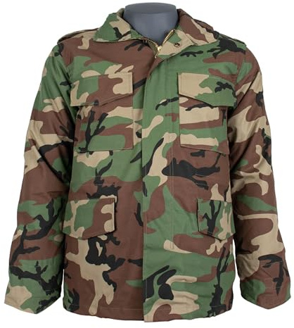 Fox Outdoor Products M65 Field Jacket with Liner, Woodland Camouflage, XX-Large,68-34 CAMO XXL
