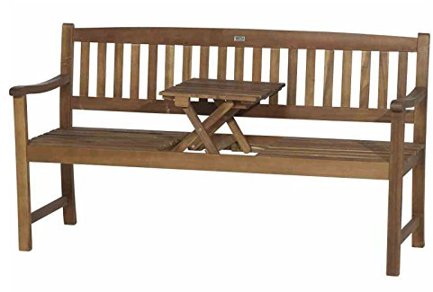 Siena Garden 2er Bank Florida, 60x159x88cm, Akazienholz, geölt in natur, FSC 100%