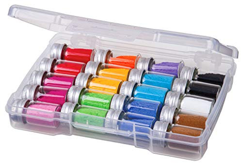 ArtBin 6946AB Photo and Craft Organiser, 4 x 6 Box, [1] Plastic Storage Case, Clear