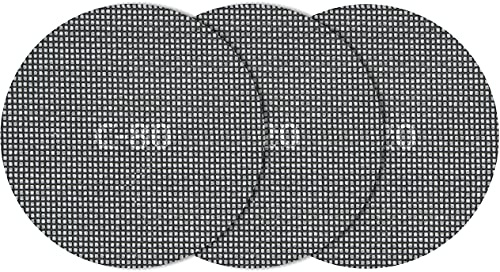 wolfcraft 8464000 Lot de 5 Disques auto-agrippant maille Carbure de Silicium Ø 125 mm
