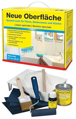 Baufan Neue Oberfläche, Speziallack für Badewannen und Duschbecken