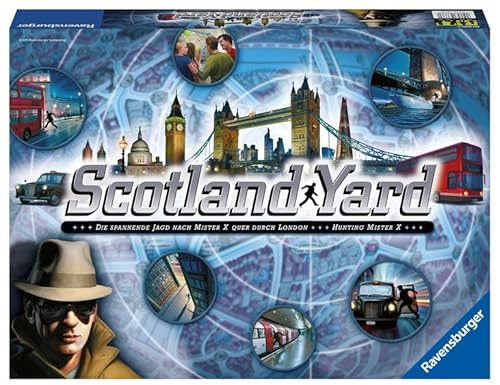 Scotland Yard: Die spannende Jagd nach Mister X quer durch London