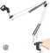 Neewer Soporte de Brazo Tijera con Brazo Suspensión de Micrófono Ajustable Soporte de Micrófono Compacto de Carga Máx 1KG Hecho de Acero Duradero para Estudio Transmisión Radio Sonido Voz Etapas y TV
