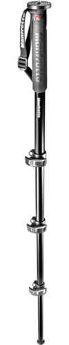 Manfrotto XPRO Aluminum 4-Section Monopod (MPMXPROA4US)