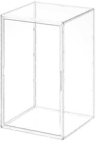 Vitrinas para Colecciones,Caja de Exhibición de Transparente, Vitrinas para Colecciones Vitrina Cristal Expositora Metacrilato, Vitrina de Muñecas con Puerta,Figuras de AccióN, Juguetes (60x35x36cm)