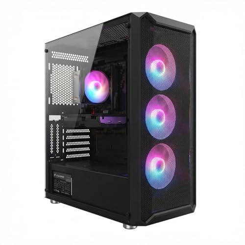 STGsivir PC Gaming, Ordenador de Sobremesa Gaming, GeForce RTX 3060 12GB GDDR6,Core i7 hasta 4.0Ghz 3.4GHZ,32GB DDR4,1TB SSD,WiFi 6,BT 5.2,RGB Ventiladores x3,Windows 11 Pro