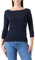 Tommy Hilfiger Damen Langarmshirt New Cody Slim U-Boot-Ausschnitt, Blau (Nos Desert Sky), XXS