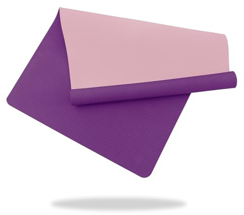 Good Nite Tappetino da yoga grande, XXL, 190 x 100 x 0,6 cm, antiscivolo, in TPE, per yoga, pilates, allenamento, palestra
