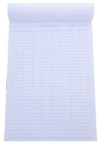 TOVINANNA Registro Inventario e Contabilità A4 Verticale Libretto Gestione Scorte e Finanze per Ufficio Magazzino Scuola e Uso Domestico Libro Registri Aziendali Multifunzionale
