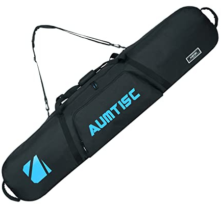 AUMTISC Borsa da snowboard, borsa da sci, snowboard, borsa da viaggio, attrezzatura da sci, borsa da sci, borsa da sci, borsa da viaggio