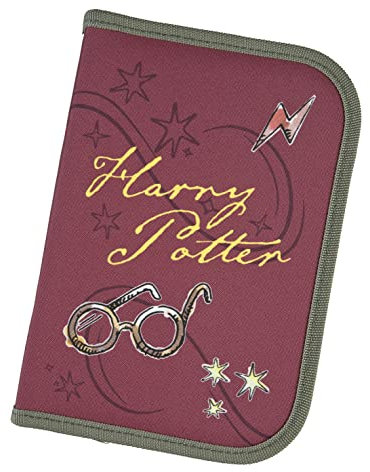 Harry Potter gefülltes Schüleretui Federmäppchen inkl. Stiften, Radierer, Lineal etc. I Schlampermäppchen I Etui für die Schule