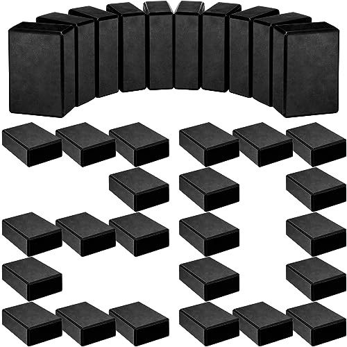 Yilloog 20 Pcs Foam EVA Yoga Blocks - High Density Non Slip Supportive Foam Blocks - Lightweight Black Yoga Bricks - Props for Women, Men, Beginners, Pilates, Meditation