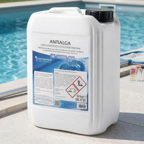 Antialga con ossigeno attivo per piscina da 10 kg San Marco