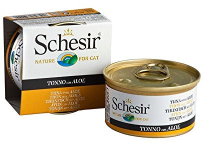 Schesir Jelly Thunfisch mit Aloe in Gelee | 24x 85g Katzenfutter
