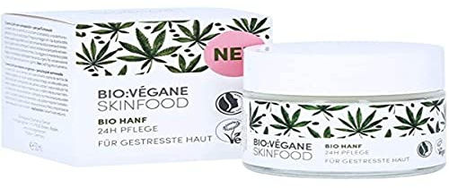 BIO:VÉGANE SKINFOOD Bio Hanf 24h Pflege 50 ml