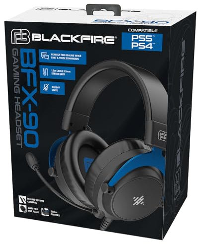 Auriculares con Micrófono Gaming Blackfire BFX-90