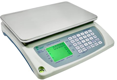 Tree LCTx 3 Precision Counting Scale, 3 LB x 0.00005 LB High Accuracy Digital Weighing Instrument for Warehouse, Industrial, and Commercial Use