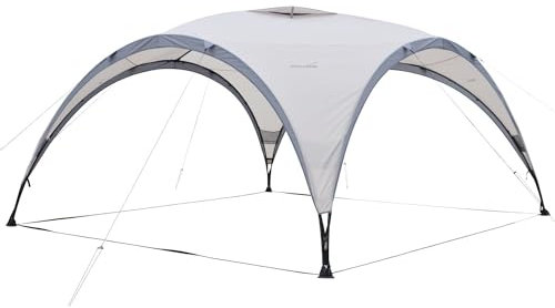 Skandika Pavillon Event Shelter Ascot 426 | Outdoor Gartenpavillon, 230 cm Stehhöhe, Sonnenschutz UPF 50+, wetterfest, Regenschutz, stabile Stahlstangen, Sonnensegel | Partyzelt für Festival, Strand