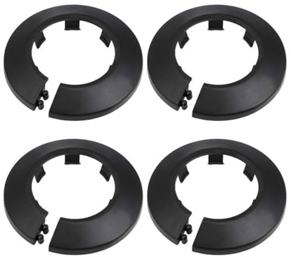 TOP-VIGOR 41,5 mm rörskydd dekoration klick-in PP plaströr krage 4 st