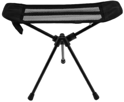 Sucritude Taburetes trípode Plegables | Taburetes portátiles de Campamento | con trípode de 3 Patas | Taburete de reposapiés de Playa y Soporte de pie reclinable para Acampar al Aire Libre Senderismo