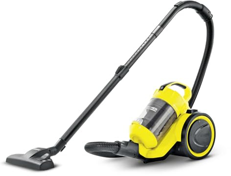 Kärcher - VC 3 Cyclone Compact Vacuum Cleaner - Bagless, Powerful, Economical, Washable - No Filter Bags - EPA Hygiene Filter
