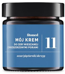 Fitomed Naturkosmetik Gesichtscreme für Mischhaut 55g – Vegan Feuchtigkeitscreme Gesicht mit Hamamelis und Schwarzkümmel - Verkleinerung der Poren