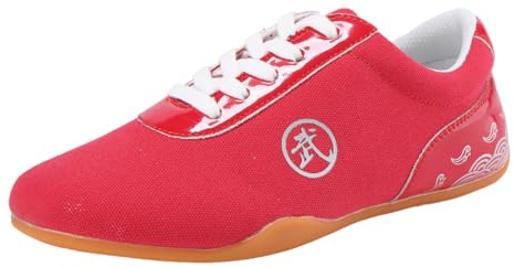 Fooceoute Zapatos De Artes Marciales,Zapatos De Kung-Fu,Calzado Tai Chi Deporte,Zapatillas De Taekwondo Antideslizantes,Antideslizante,Ligero,Suaves,para Kung Fu,Tai Chi,Artes Marciales