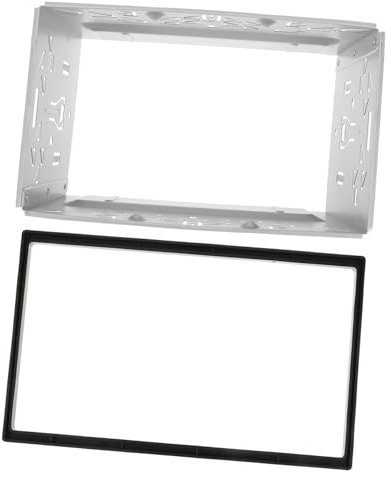 NUOBESTY Kit di Montaggio per Autoradio Stereo Telaio di Montaggio per Lettore Dvd per Auto Compatibile con Ampia Gamma di Dispositivi Audio Navigazione Installazione Semplice e Veloce Graz