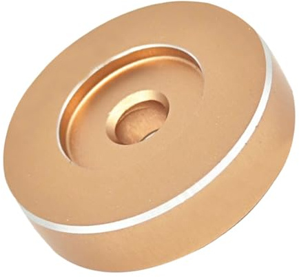 QUMIIRITY Adattatore per Dischi in Vinile Giri in Alluminio Resistente per Giradischi da Accessorio Professionale Antivibrazione per Suono Chiaro e Riproduzione Scorrevole