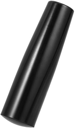 Poignée de Barbecue en Bakélite Noire 1 Pièce, Filetage Cuivre | Prise Confortable, Finition Brillante, Installation Facile, pour Fourchettes Barbecue et Outils Matériels