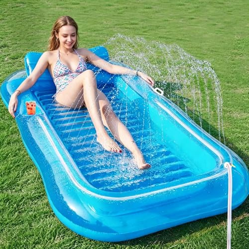 Amaca Gonfiabile Galleggiante,Materassino Gonfiabile,Giocattolo per Piscina per Adulti,Materassi ad Aria,Amaca Galleggiante per Piscina,Letto Galleggiante per Piscina Sulla Spiaggia