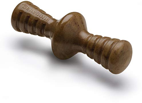 Benebone Zaggler Indestructible Rolling Dog Chew Toy for Aggressive Chewers, Long Lasting Boredom Breaker for Dogs, Real Bacon Flavour, For Large Dogs, Made in the USA