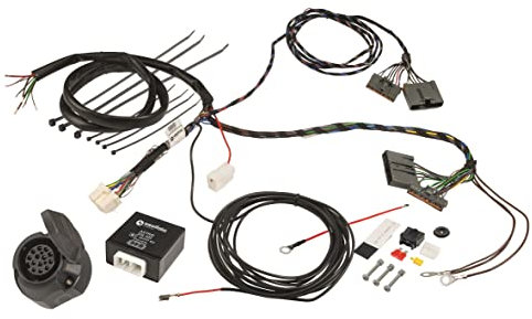 Westfalia Elektrosatz 13-polig und fahrzeugspezifisch für VW Crafter, Man TGE (beide Kasten/Kombi + Pritsche, ab BJ 01/2017) - für Einfach- und Zwillingsbereifung