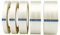 Qrity 1 Stück Filamentklebeband, Verpackungsband, 10mm x 50m, Verschleißfest, Reparatur Tape, Wasserdichtes Filament Umreifungsband
