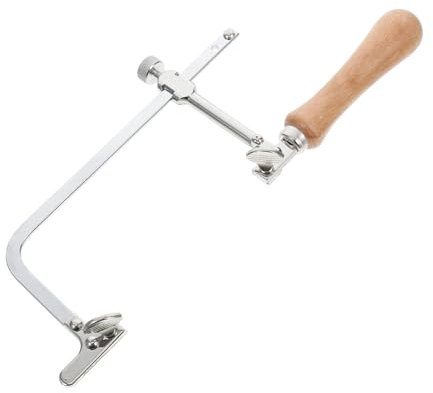 POPETPOP Scie Sauteuse À Arc Scie À Fil À Tension Réglable Scie À Chantourner Polyvalente Scie À Découper Jade Scie À Chantourner À Fil Remplaçable Scie À Découper En Céramique Scie