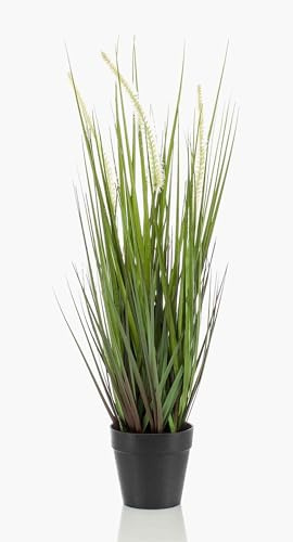 artplants.de Konstgräs Otis med ris, grönt, 55 cm