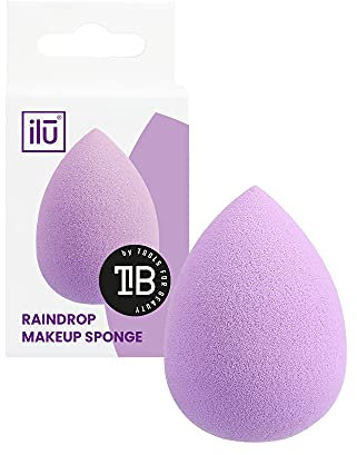 Ilū Make Up Raindrop Sponge Purple - éponge de maquillage en forme de goutte