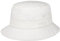 Stetson Organic Cotton Hut mit UV-Schutz Damen/Herren - aus 100% Bio-Baumwolle - Knitterfrei knautschbar - Nachhaltig - Bucket Hat unifarben - Packable Anglerhut - Frühjahr/Sommer weiß XL (60-61 cm)