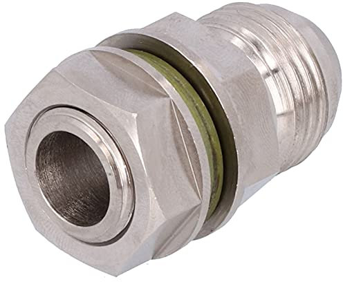 Ölwannenrücklauf-Ablassschraube, Rücklauf-/Ablassschrauben-Adapter für Turbo-Ölwanne Kein Schweißstahl 10AN-M18x1,5 315-04301-010 Universal-Autoanschluss