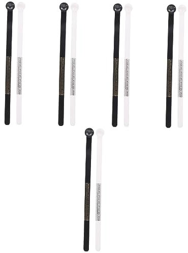 COHEALI 10 Stk Ringmessung Ringlehre Größenmesser Ringmaß Größenmesser Britischer Ringmaß Fingergrößenmesser Ringgrößen-werkzeug Ringmaßband Schmuck Reduzierer Plastik Männer Und Frauen