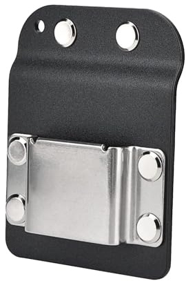 VOBOR Porta Attrezzi da Cintura, Supporto Clip-on per Utensili per Ganci, Acciaio Inossidabile 304, per Trapani Senza Fili, Avvitatori ad Impulsi, Chiodatrici, Metri a Nastro