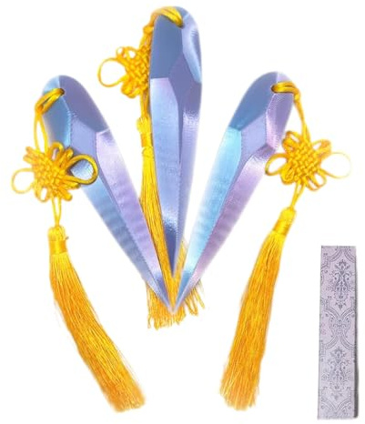 Kpops Hunter Game Dart kostymtillbehör set med 3/6 3D-tryckt laserglans rekvisita cosplay festkostym dekorationer minnessamlarleksaker (6 st)