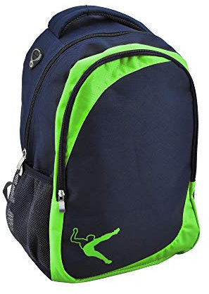 LEGEA Unisex-Erwachsene Adventure Gold Rucksack, blau/grün, Einheitsgröße