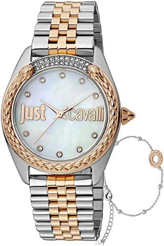 Just Cavalli Women's Analog-Digital Automatic Uhr mit Armband S7233834