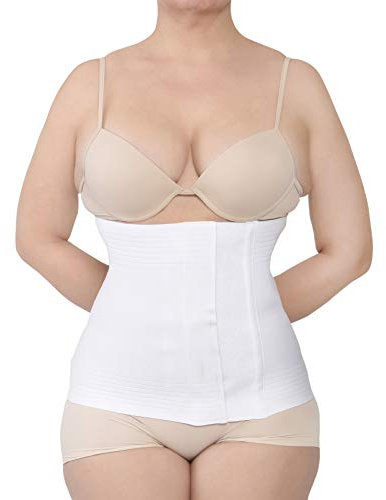 BODYPERFECT Postpartum bauchgurt Bauch und Rückenstützgürtel Bauchweggürtel Made in Italy Bauchbandage nach op (3XL)