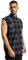 Brandit Check Shirt Sleeveless, color: black/grey, size: 5XL
