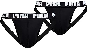 PUMA Jockstrap, Biancheria intima Uomo, Nero, L