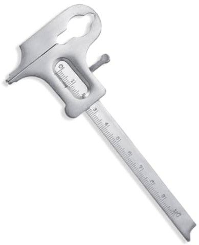 Pied à Coulisse En Acier Inoxydable Dentiste Vernier Valiper Technicien Orthodontique Règle De Mesure Outil De Mesure 0,1 à 100 Pour Bijoux à Usage Dentaire